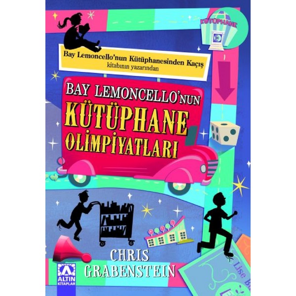 Bay Lemoncello Nun Kütüphane Olimpiyatları - Chris Grabenstein - Altın Çocuk Yayınları