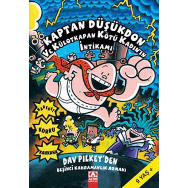 Kaptan Düşükdon Ve Külotkapan Kötü Kadın In İntikamı - Dav Pilkey - Altın Kitaplar