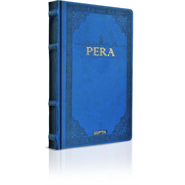 Gıpta Defter Pera 17X24 160Yp Düz Deri Kpk