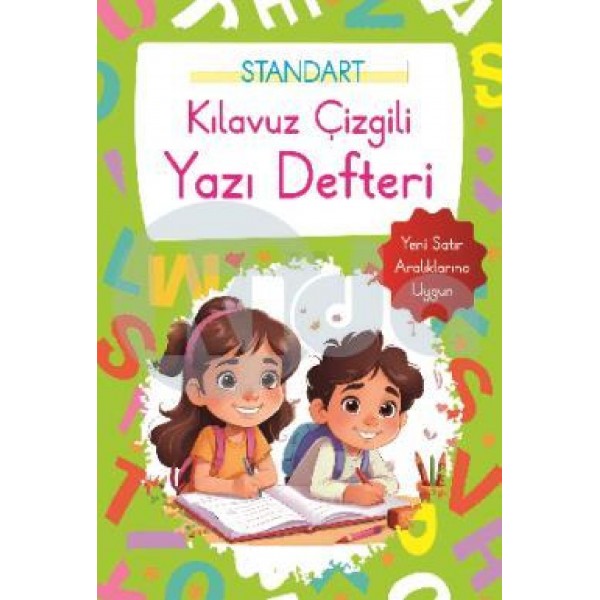 Parıltı - Kılavuz Çizgili Yazı Defteri Büyük Boy Yeşil