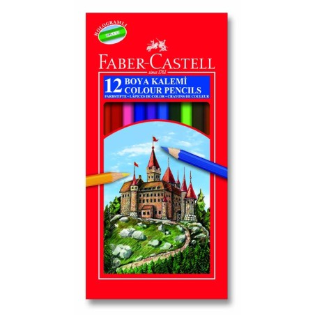 FABER KURUBOYA 12 RENK TAMBOY KARTON KUTU 116312