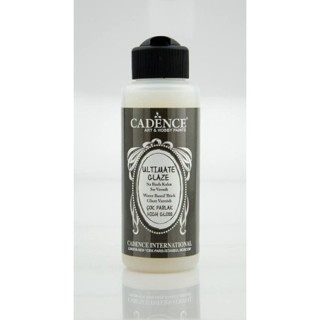 Cadence Ultimate Glaze Su Bazlı Vernik Mat 120ML