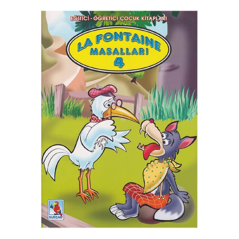 NURDAN  LA FONTAINE MASALLARI - 5 KİTAP TAKIM 1 2 3 4 5
