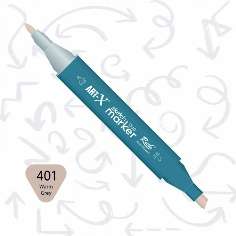 Rich ART-X SKETCH MARKER DUO 401