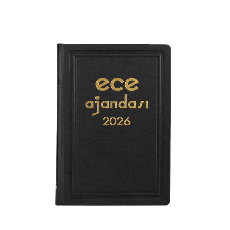 ECE AJANDASI ANADOLU 2026 - 17x25 Klasik Ciltli Ticari Ajanda - Kasa Ajandası