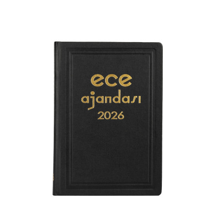 ECE AJANDASI ANADOLU 2026 - 17x25 Klasik Ciltli Ticari Ajanda - Kasa Ajandası