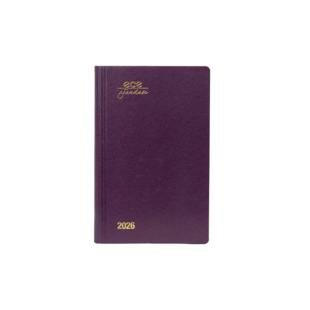 ECE AJANDASI AKÇAY 2026 Mor - Günlük Çizgili 12x18