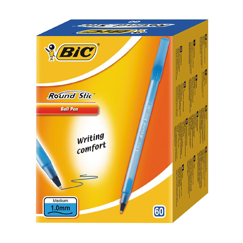 BİC ROUND STİC TÜKENMEZ KALEM 1.0 MAVİ 921403 962666
