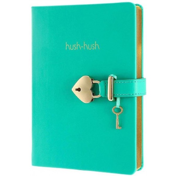 Victorias Journals Hush Hush Kilitli Defter Yeşil