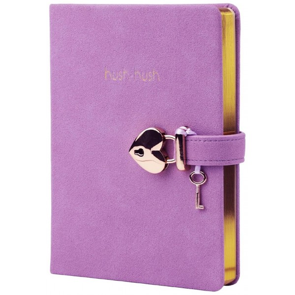 Victorias Journals Hush Hush Kilitli Defter Lila