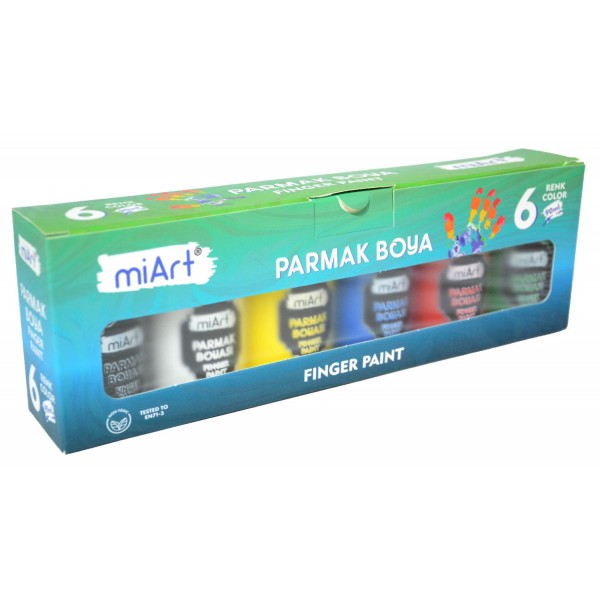 Miart Parmak Boya 6Lı Set 30 Ml Mp306