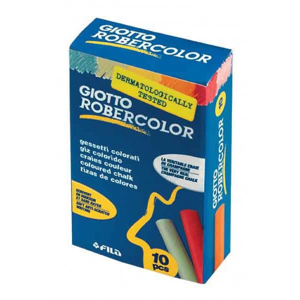 Gıotto Robercolor Tebeşir Renkli 10Lu