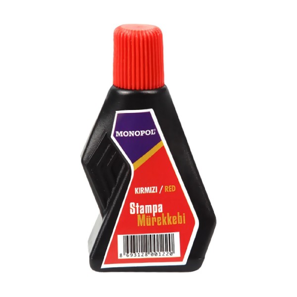 Monopol 1122 Istampa Mürekkebi 30Ml Kırmızı