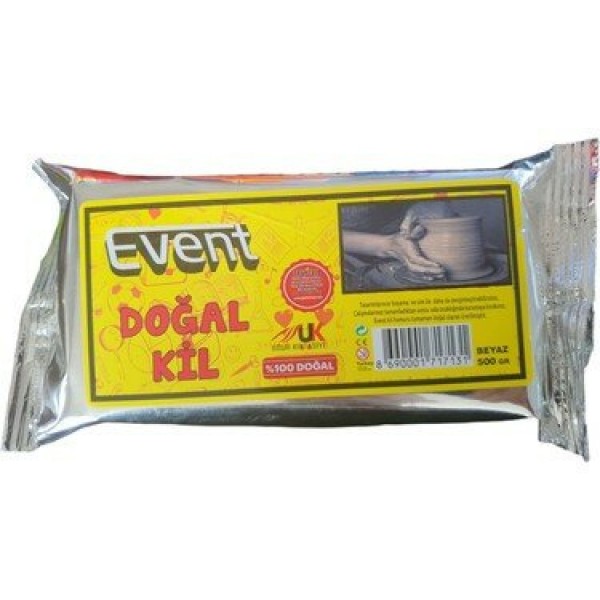 Event Doğal Kil 500Gr Beyaz