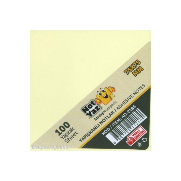 Notyaz Advantage Stıcky Notes 75X75