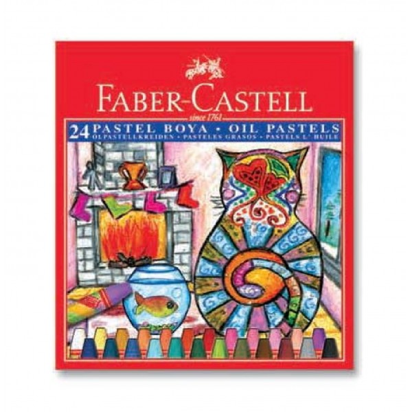 Faber Pastel Boya 24 Renk Kutulu 125324