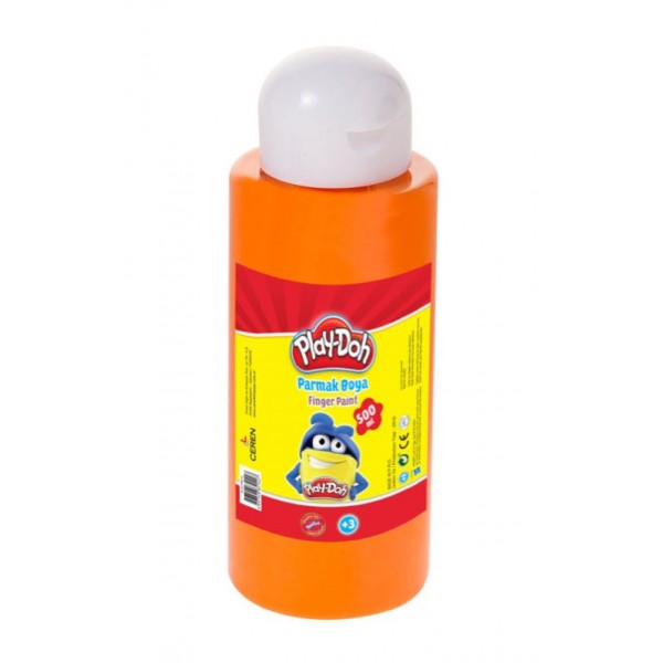 Play-Doh Play-Pr032 Parmak Boyası 500Ml Turuncu