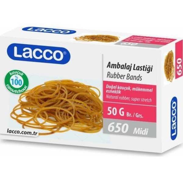 Lacco 650 Ambalaj Lastiği Midi 50Gr