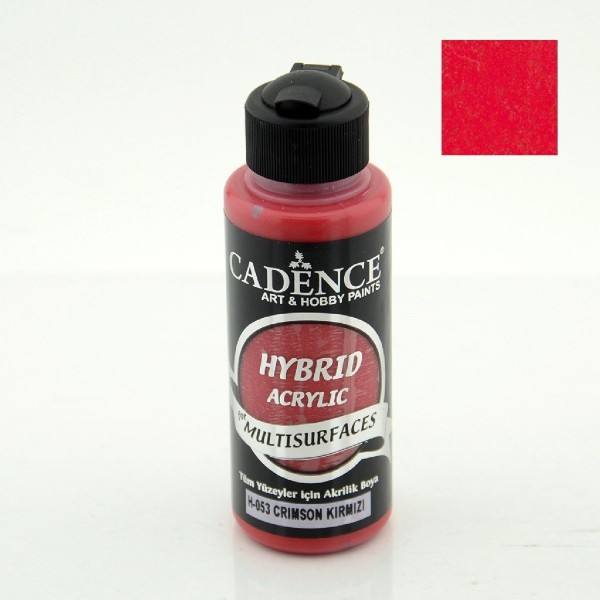 Cadence Hybrid Multisurface Boya 120 Ml - H053 Crimson Kırmızı