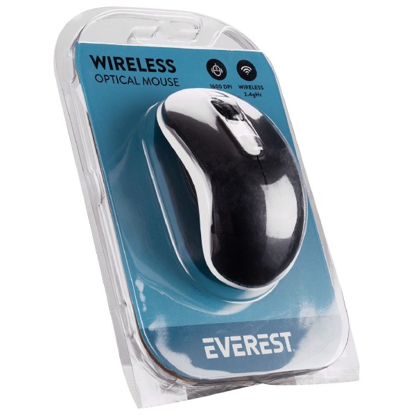 Everest Sm-804 Mouse Siyah Kablosuz Usb