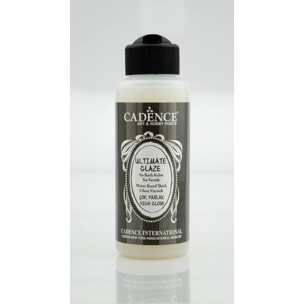 Cadence Ultimate Glaze Su Bazlı Vernik Mat 120Ml