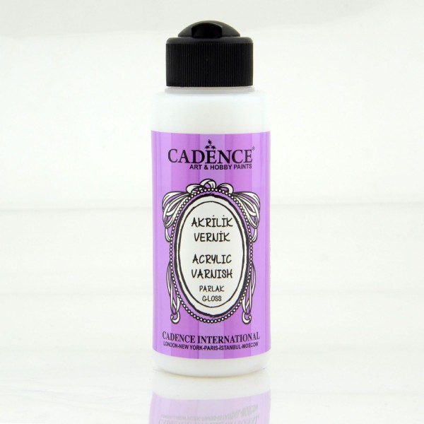 Cadence 120Ml Su Bazlı Akrilik Vernik (Parlak)