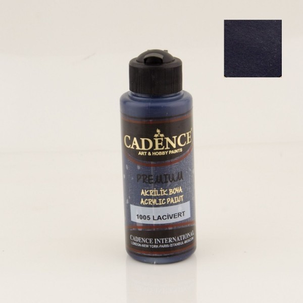 Cadence Premium Akrilik Boya 120 Ml - 1005 Lacivert