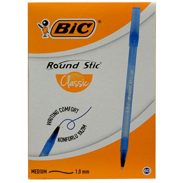 Bic Round Stic Tükenmez Kal 1.0 Mavi 921403/ 962666