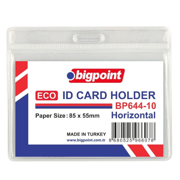 Bigpoint Eco Kart Poşeti Yatay 85X55mm