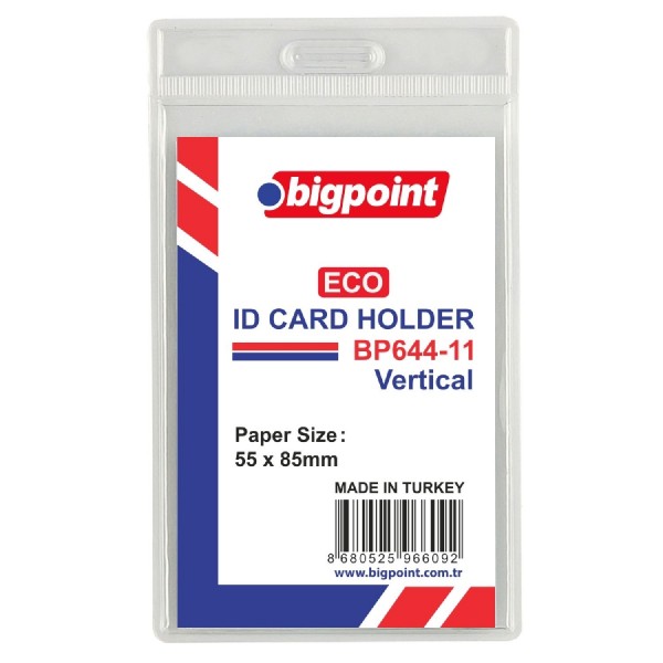 Bigpoint Eco Kart Poşeti Dikey 55X85mm