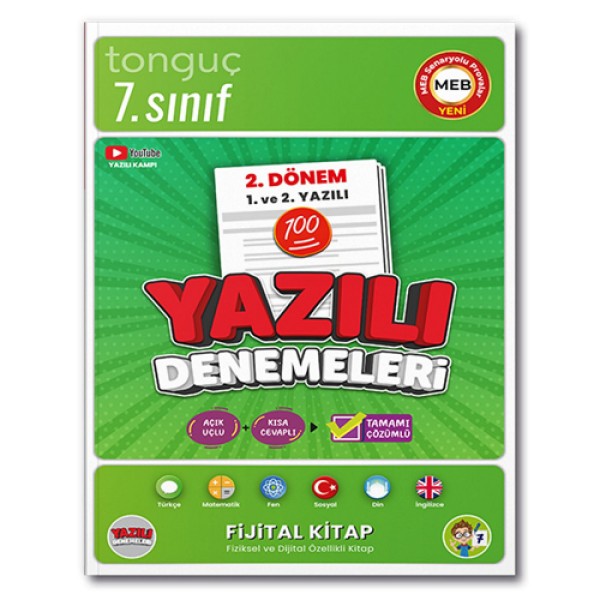 Tonguç /7. Sınıf Yazılı Denemeleri 2. Dönem 1-2